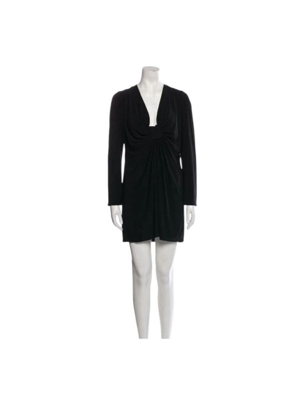 Mac Duggal Black Dress, Size 12 - Picture 3 of 7
